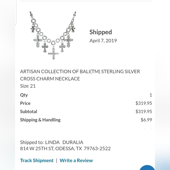 ARTISAN OF BALI HANDCRAFTED 925 SS CROSS CHARM SET NWOT J#22 - Picture 10 of 10